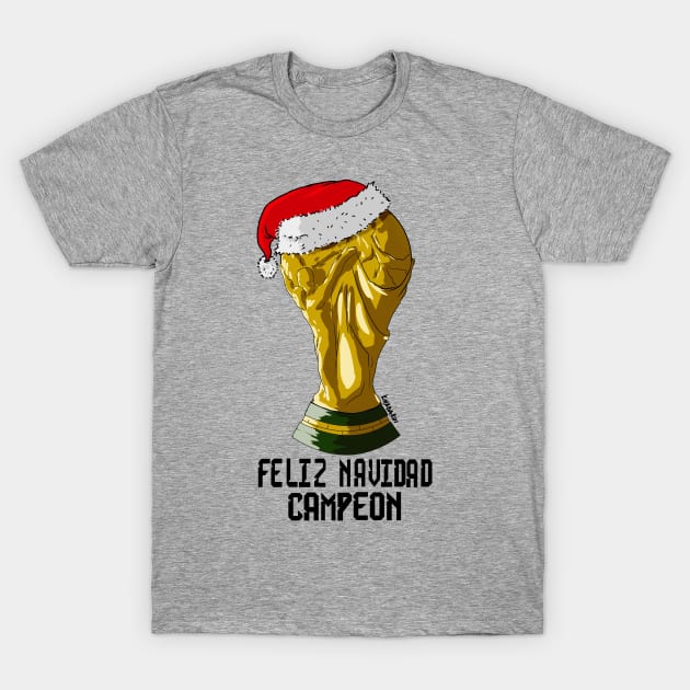 feliz navidad campeon T-Shirt by kimadakoi